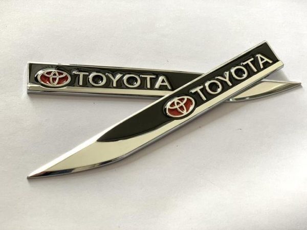 Leaf Metal Car Sticker（2PCS）