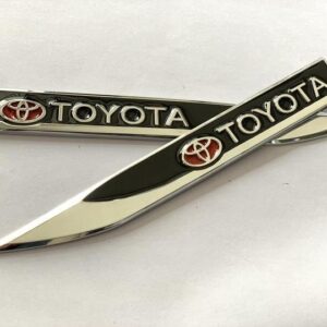 Leaf Metal Car Sticker（2PCS）