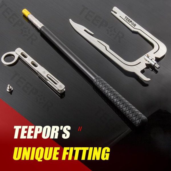 Teepor® - Multi-Purpose Dock Hook - Diamond shape + Rod