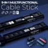 9 in 1 Multifunctional City Survival Cable Stick