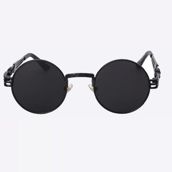 2 Chainz Vintage Sunglasses - Steampunk Round Shades