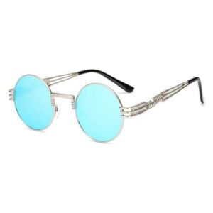 2 Chainz Vintage Sunglasses - Steampunk Round Shades