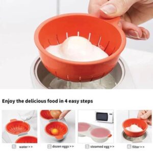 Edible Silicone Drain Egg Boiler（40% OFF）