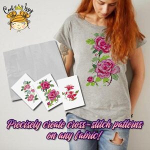 Water Soluble Embroidery Canvas