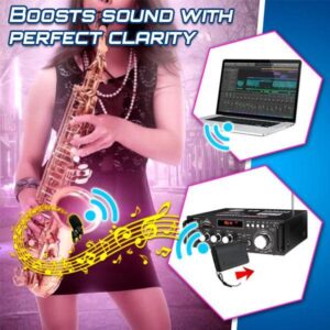 [PROMO 30% OFF] SaxoTech Wireless Saxophone Mic Clip