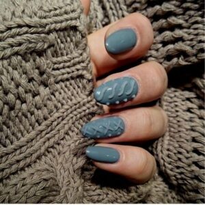 [PROMO 30% OFF] 3D Sweater Nail Sticker