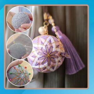 [PROMO 30% OFF] Craft+ DIY Temari Keychain Ball Kit