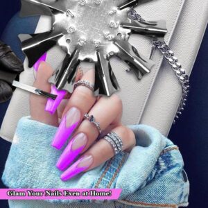 [PROMO 30% OFF] InstaFrench Smile Cut Nail Template