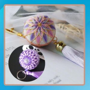 [PROMO 30% OFF] Craft+ DIY Temari Keychain Ball Kit