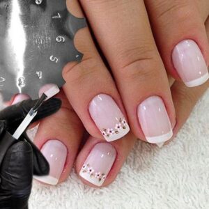 [PROMO 30% OFF] InstaFrench Smile Cut Nail Template