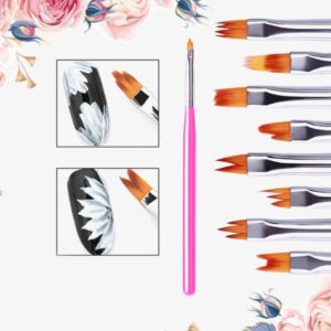 [PROMO 30% OFF] EZ Petal Flower Nail Art Brush Pen