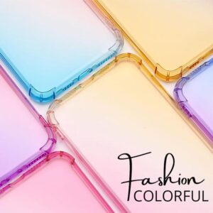 New Gradient Color Two-In-One Anti-Fall Mobile Phone Case