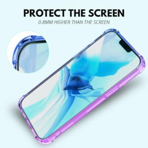 New Gradient Color Two-In-One Anti-Fall Mobile Phone Case