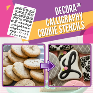 [Promo 30% OFF] Decora™ Calligraphy Cookie Stencils