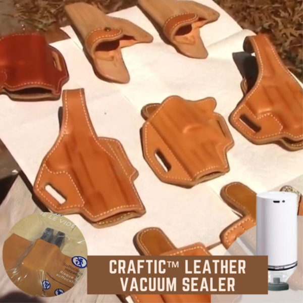 [PROMO 30% OFF] Craftic™ Leather Vacuum Sealer