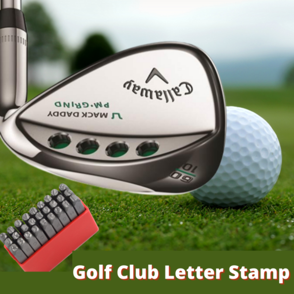 [PROMO 30% OFF] Golf Club Letter Stamp