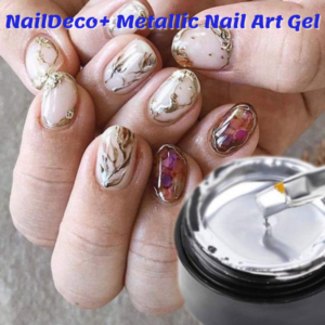 [PROMO 30% OFF] NailDeco+ Metallic Nail Art Gel