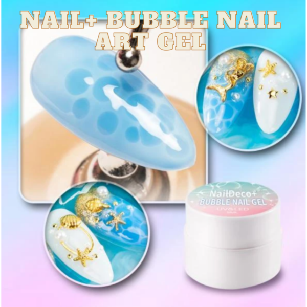 [PROMO 30% OFF] Nail + Bubble Nail Art Gel