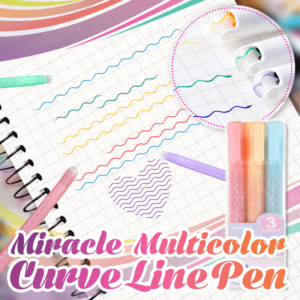 Miracle Multicolor Curve Line Pen