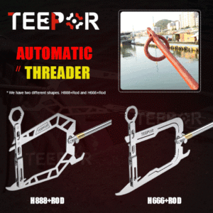 Teepor® - Multi-Purpose Dock Hook - Diamond shape + Rod