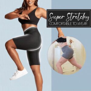 Ice Silk Waist Shaping Workout Shorts