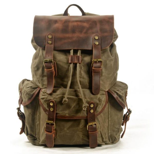 Blaylock Canvas Backpack Bag Of Man