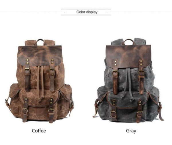 Blaylock Canvas Backpack Bag Of Man