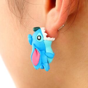 Cute Animal Bite Earrings