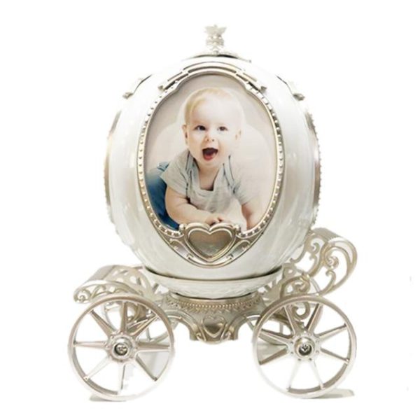 Personalized Pumpkin Car Photo Frame Music Box - Image 8