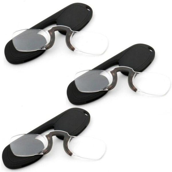 Portable Mini Nose Clip Reading Glasses