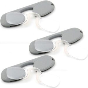 Portable Mini Nose Clip Reading Glasses