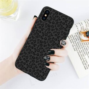 BRIGHT DIAMOND LEOPARD PRINT PHONE CASE