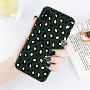 BRIGHT DIAMOND LEOPARD PRINT PHONE CASE