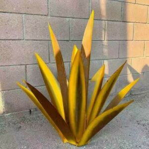 Pure metal+Hot Sales 50% Off-Red Tequila Agave-Perfect for garden decoration