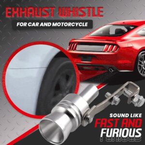 EXHAUST WHISTLE FOR CAR AND MOTORCYCLE