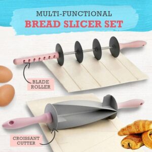 (FATHER'S DAY HOT SALE--50% OFF)Multi-function Bread Slicer Set(BUY 2 GET FREE SHIPPING)