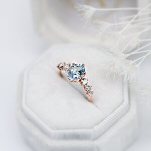 Oval Montana Sapphire Ring