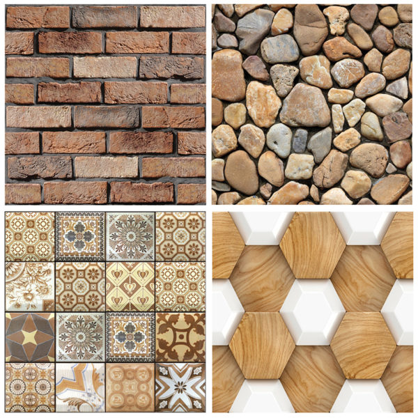 Stones3DWallpaper, three-dimensional sticker wallpaper, in imitation stone