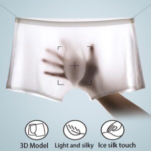 Men's Ice Silk Breathable Underwear【Summer Sale👉Buy 1 Get 1 Free】