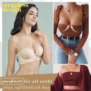 🔥BUY 2 SAVE $10🔥Strapless Front Buckle Lift Bra