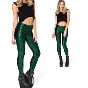 LEG SHAPING REFLECTIVE MERMAID LEGGINGS