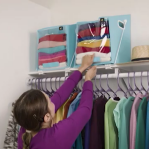 Closet Caddy-Retrieve items from high shelves safely and easily