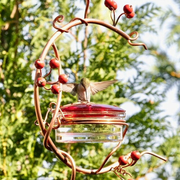 🔥50% OFF TODAY🔥Red Berries Hummingbird Feeder