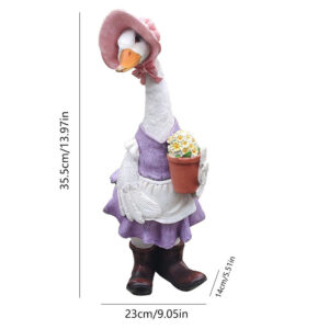 Mycolla™ Resin Duck Ornaments Garden Animal Statue