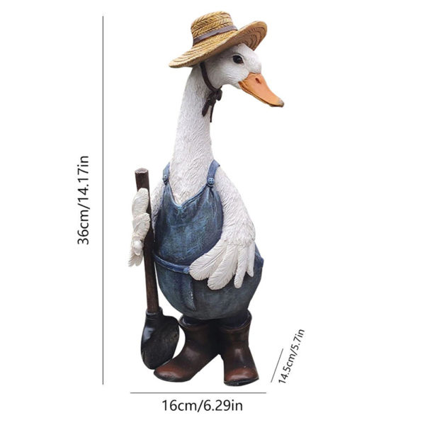 Mycolla™ Resin Duck Ornaments Garden Animal Statue