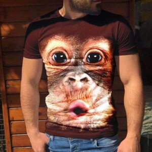 Father's Day Gift✨3D Printed Men's Animal Funny Orangutan T-Shirt