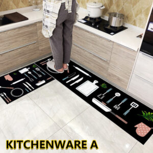 （Last Day Promotion - 50% OFF!!!）🔥2021 latest 3D Kitchen Printed Non-Slip Carpet【Buy One Get One Free】