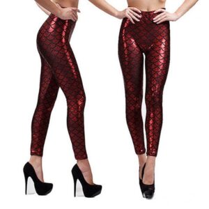 LEG SHAPING REFLECTIVE MERMAID LEGGINGS