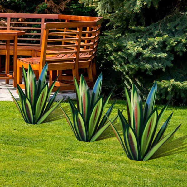 Pure metal+Hot Sales 50% Off-Red Tequila Agave-Perfect for garden decoration