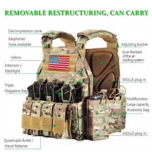 🔥Last Day Promotion--1000D NYLON TACTICAL PLATE CARRIER VEST